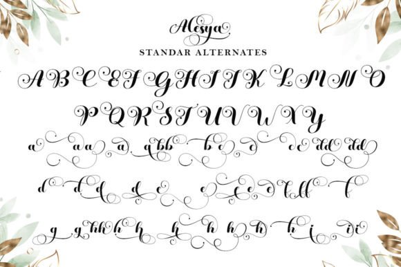 Alesya Font - Preview 4