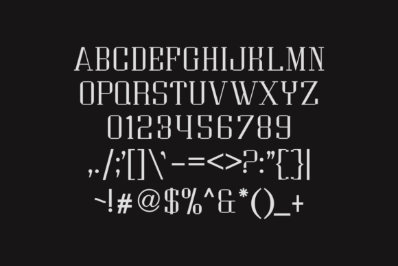 Amosica Font - Preview 3