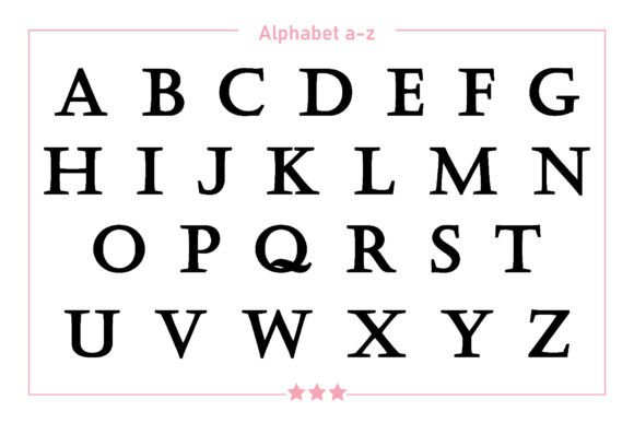 Aroma Monogram Font - Preview 2