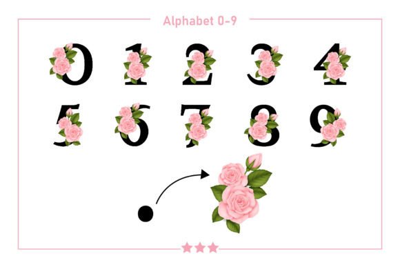 Aroma Monogram Font - Preview 3