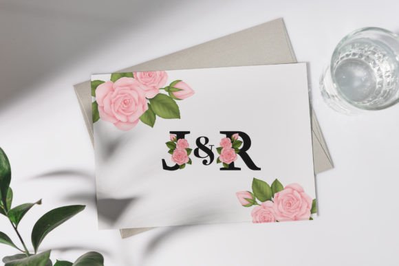 Aroma Monogram Font - Preview 5