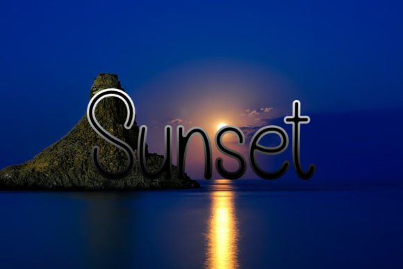 Beautiful Font - Preview 1