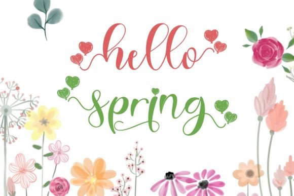 Best Spring Font - Preview 1