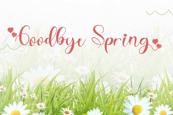 Best Spring Font - Preview 3
