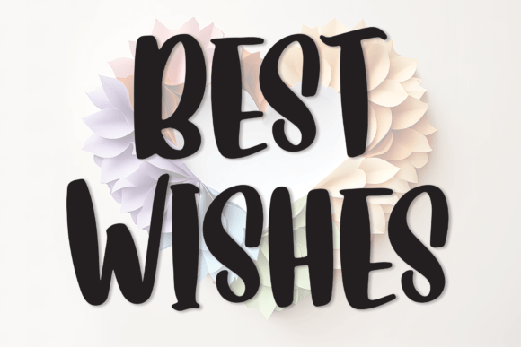 Best Wishes Fonts 1