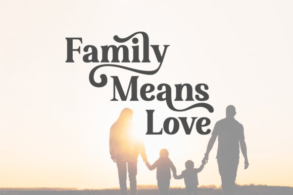 Caring Charity Font - Preview 1