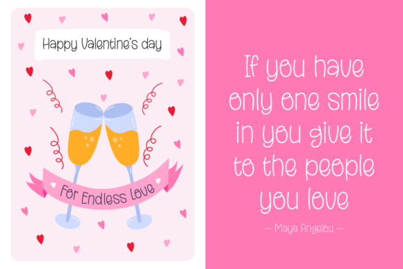 Celebrating Valentines Font - Preview 1