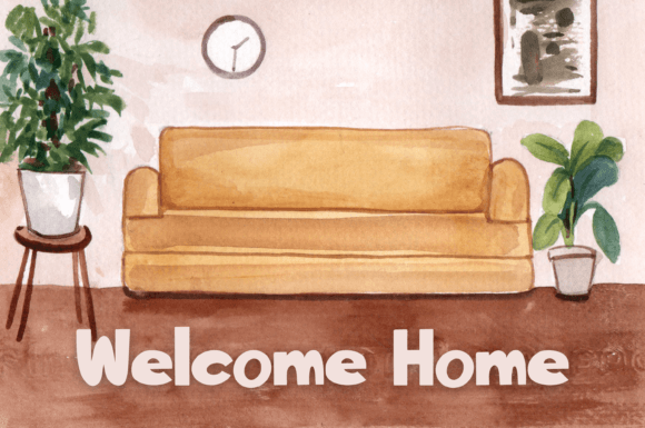 Country Home Duo Style Font PNG with transparent background - Preview 3