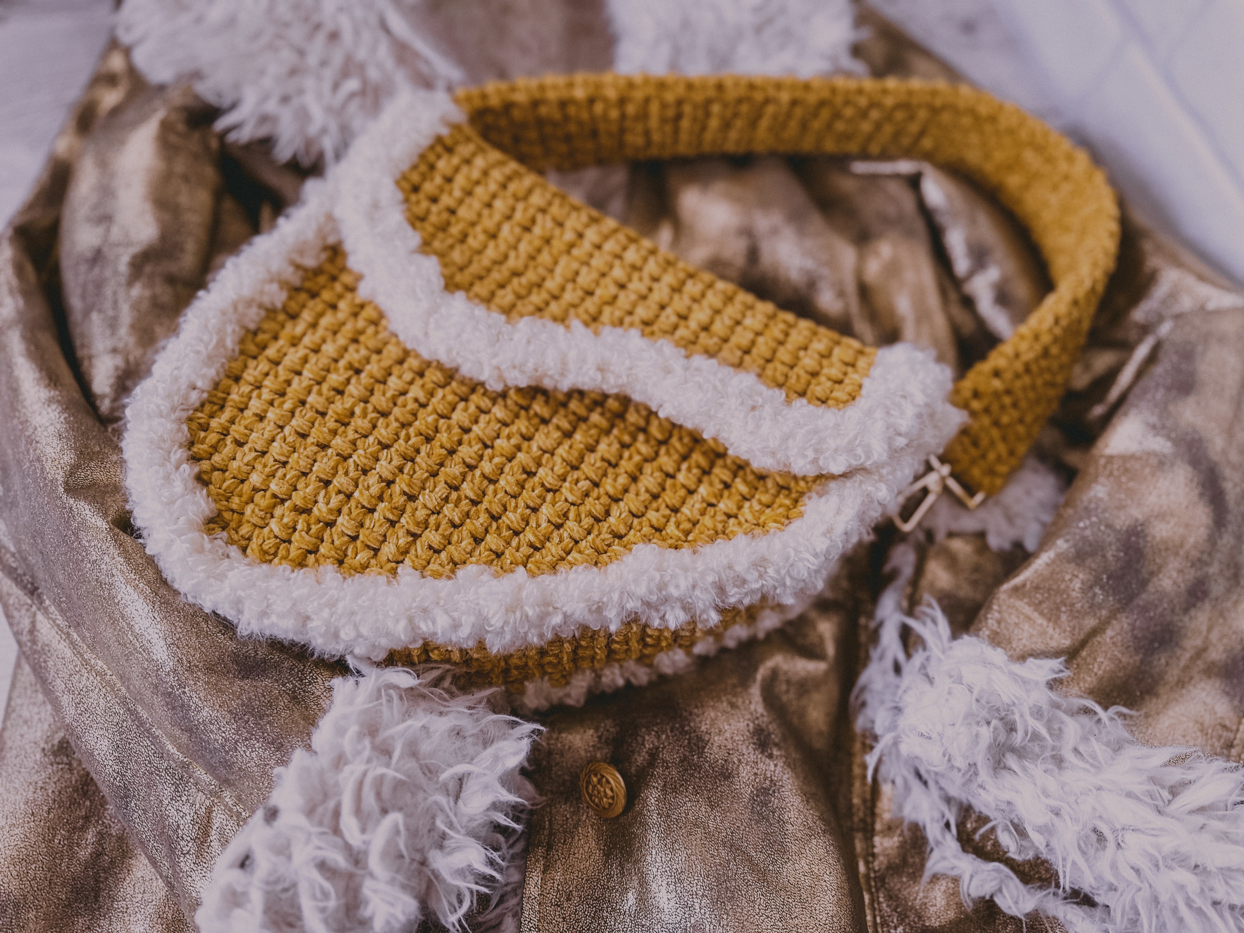 Crochet Pattern Saddle Bag PDF Digital