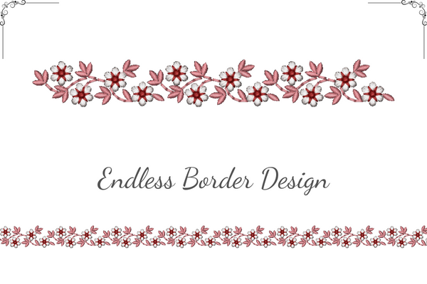 Dainty Flower Border