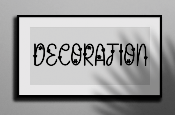 Frame House Font PNG with transparent background - Preview 2