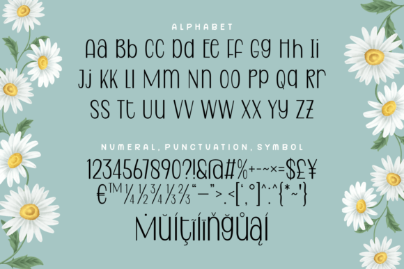 Gheby Font PNG with transparent background - Preview 4