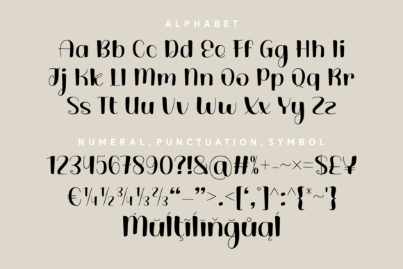 Handmade with Love Font PNG with transparent background - Preview 5