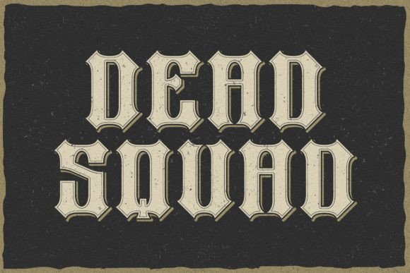 Heavy Force Font - Preview 1