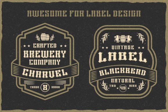 Heavy Force Font - Preview 3