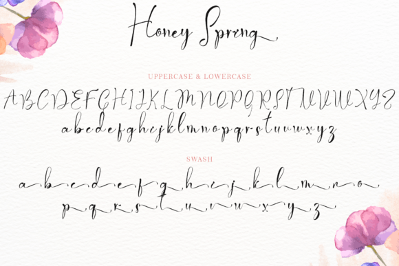 Honey Spring Font - Preview 5