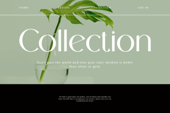 Horagen Font PNG with transparent background - Preview 3