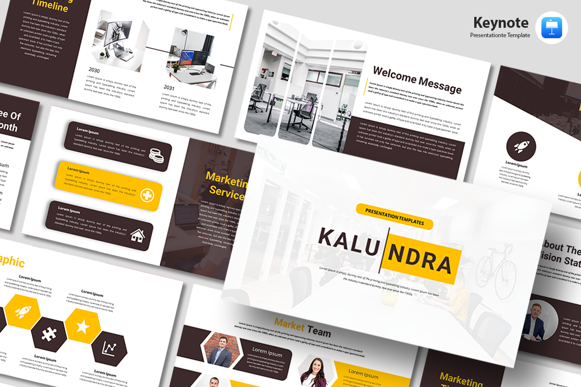 Kalundra - Keynote Template Graphic by qrdesignstd · Creative Fabrica