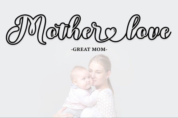 Kayla Outline Font PNG with transparent background - Preview 5