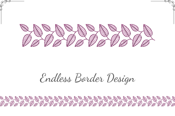 Leaf by Leaf Border