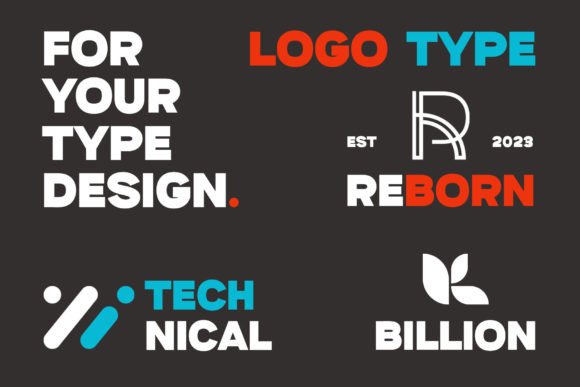 Master Bold Font PNG with transparent background - Preview 1
