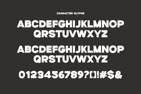 Master Bold Font PNG with transparent background - Preview 3