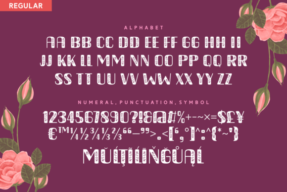 Merin Font font preview - 4
