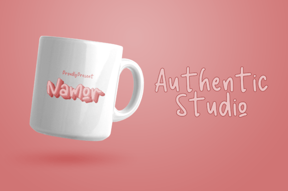 Namor Font PNG with transparent background - Preview 4