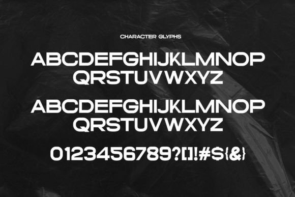 New Style Font PNG with transparent background - Preview 4