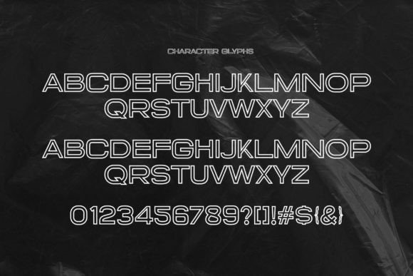 New Style Font PNG with transparent background - Preview 5