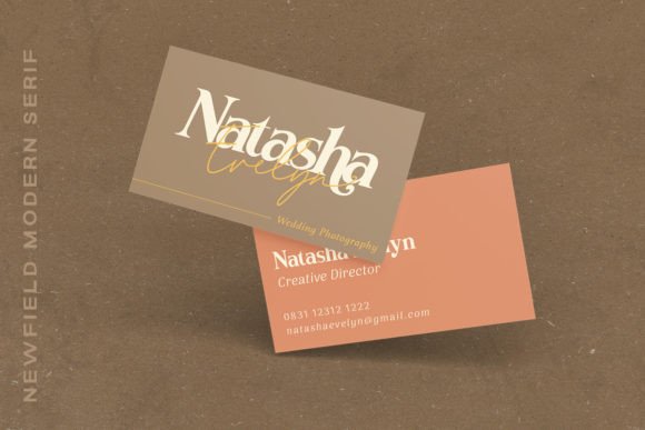 Newfield Font PNG with transparent background - Preview 5