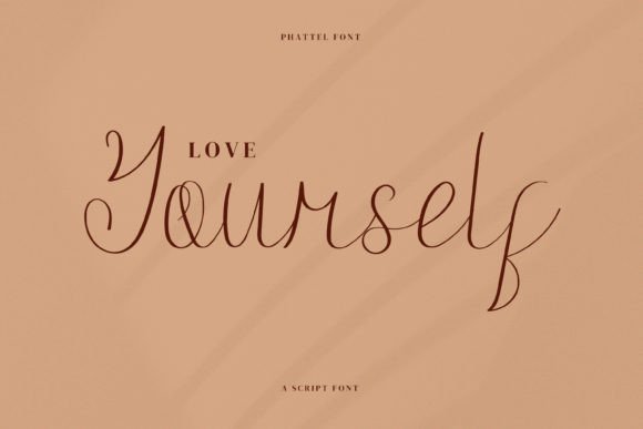 Phattel Font PNG with transparent background - Preview 6