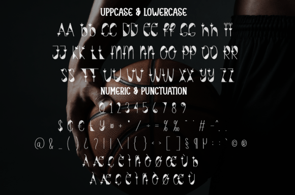 Plant Basket Font PNG with transparent background - Preview 5