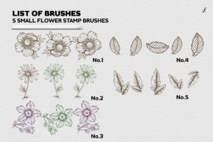 Procreate Flower Brushes Graphic by FreyaArtProcreate · Creative Fabrica