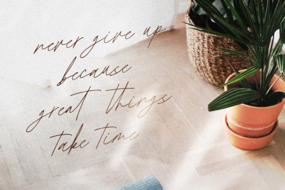 Second Signature - Duo Script Font PNG with transparent background - Preview 4