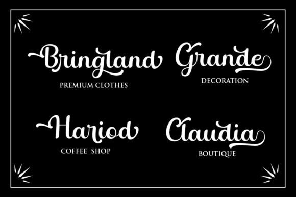 Shattar Script Font PNG with transparent background - Preview 4