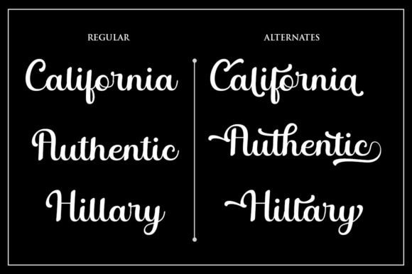 Shattar Script Font PNG with transparent background - Preview 5