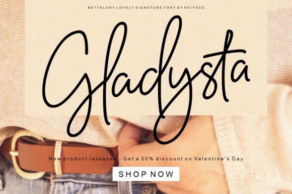 Bettalony Font - Preview 2
