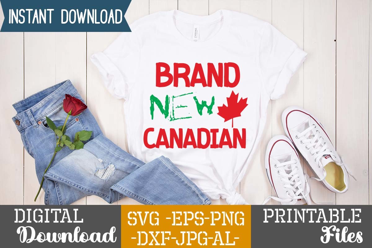 Brand New Canadian Graphic by SimaCrafts · Creative Fabrica