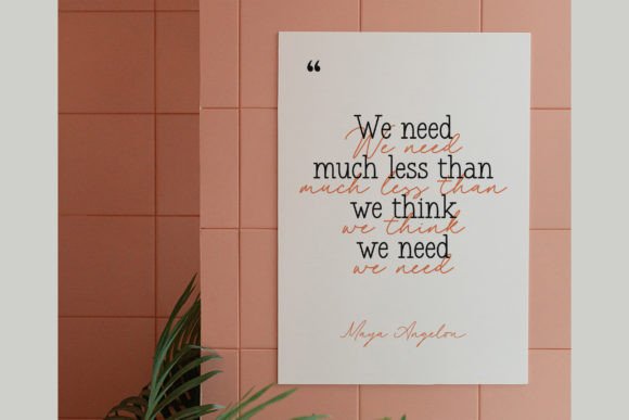 Classy Melody Font - Preview 4