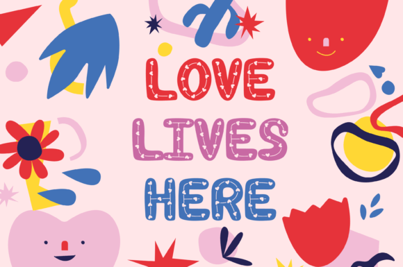 Good Love Font PNG with transparent background - Preview 4