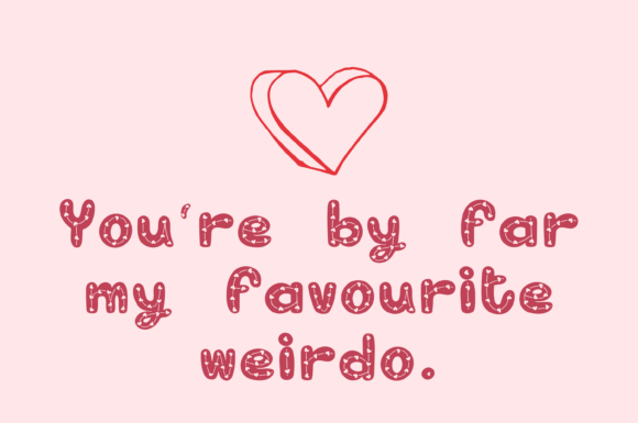 Good Love Font PNG with transparent background - Preview 6
