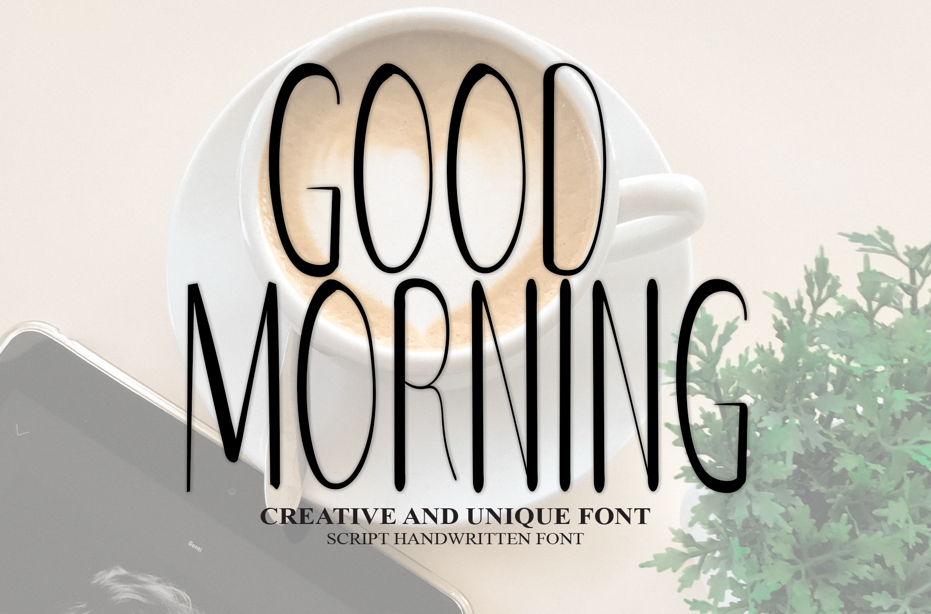 Good Morning Font by Preketek texs · Creative Fabrica
