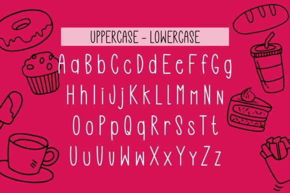 Hungry Beauty Font PNG with transparent background - Preview 2