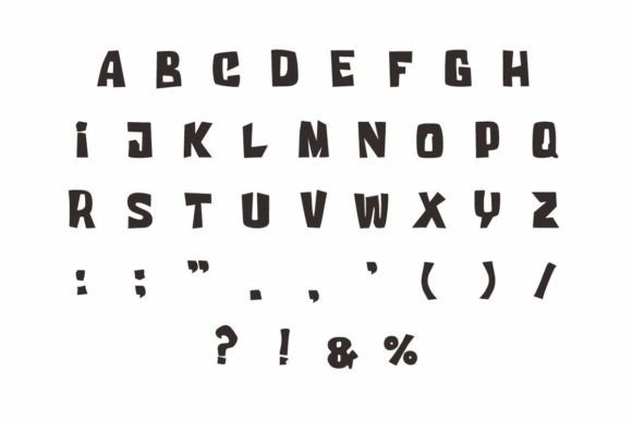 Jackboy Font PNG with transparent background - Preview 4