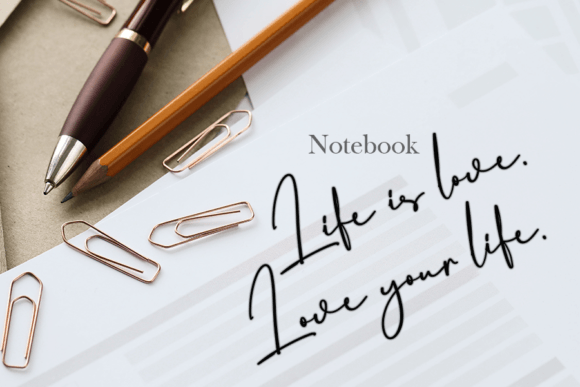 Letterings Font font preview - 2