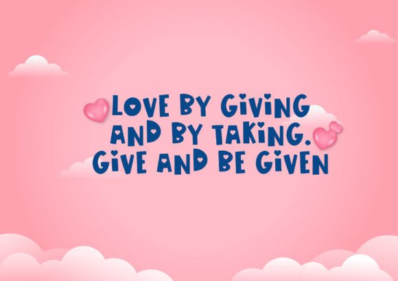 Loving is Easy Font PNG with transparent background - Preview 3