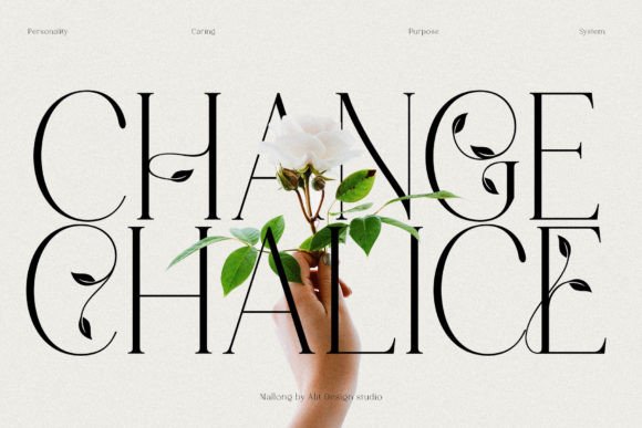 Mallong Font PNG with transparent background - Preview 1