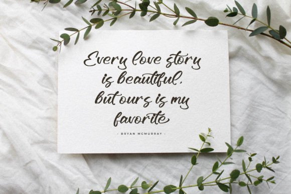 Muthias Aullysa Font PNG with transparent background - Preview 4
