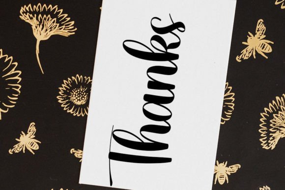 Smoky Font PNG with transparent background - Preview 5